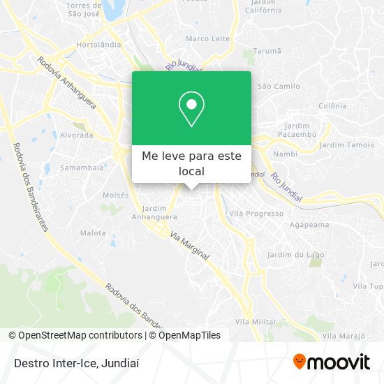 Destro Inter-Ice mapa