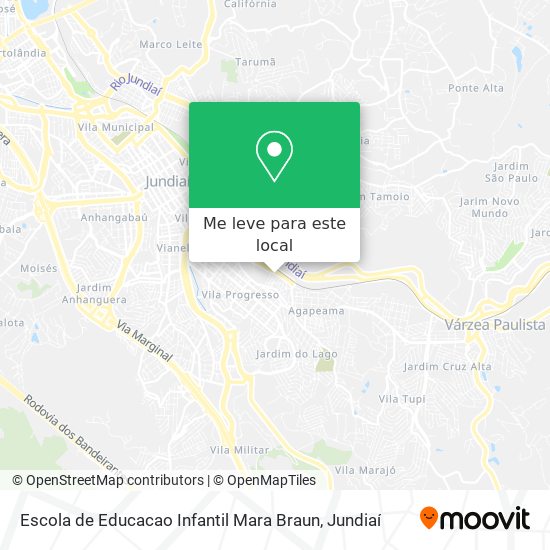 Escola de Educacao Infantil Mara Braun mapa