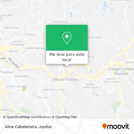 Aline Cabeleireira mapa