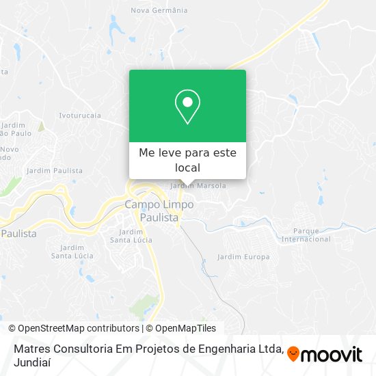 Matres Consultoria Em Projetos de Engenharia Ltda mapa