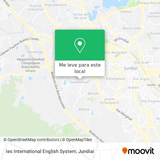 Ies International English System mapa