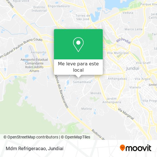 Mdm Refrigeracao mapa