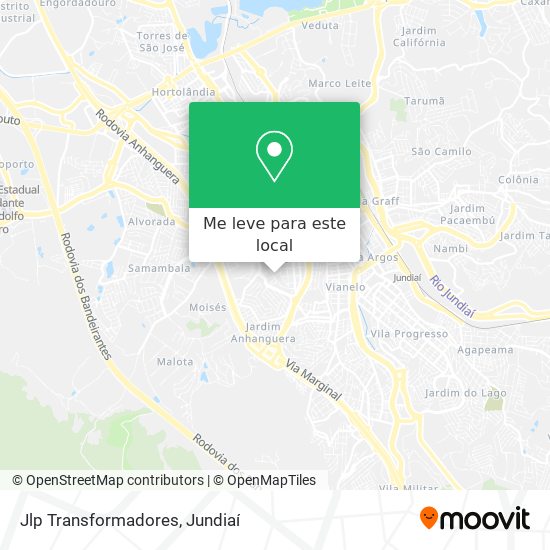 Jlp Transformadores mapa