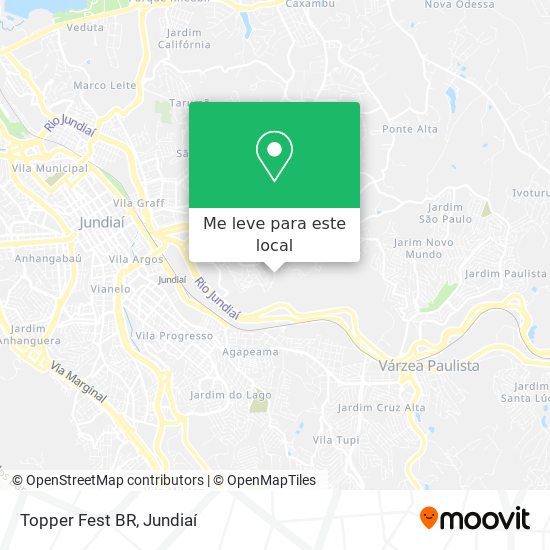 Topper Fest BR mapa
