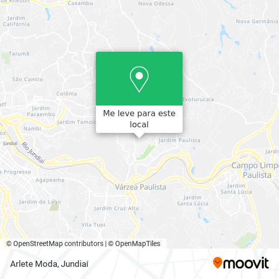 Arlete Moda mapa