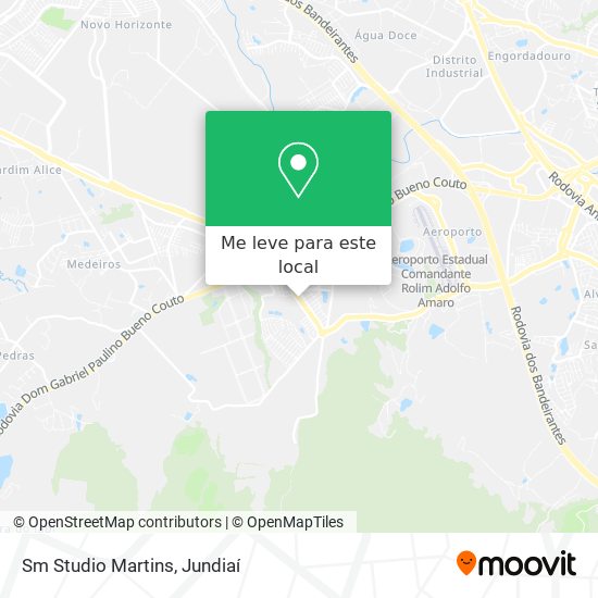 Sm Studio Martins mapa