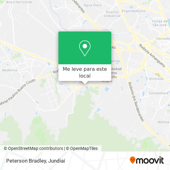 Peterson Bradley mapa
