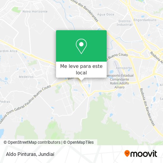 Aldo Pinturas mapa