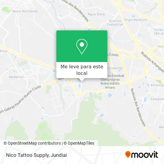 Nico Tattoo Supply mapa
