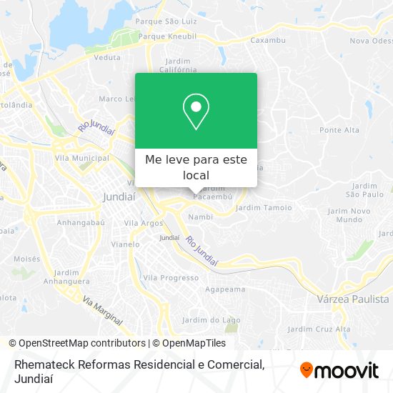Rhemateck Reformas Residencial e Comercial mapa