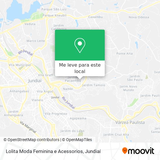 Lolita Moda Feminina e Acessorios mapa