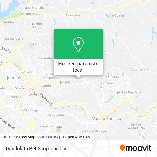 Dondokita Pet Shop mapa