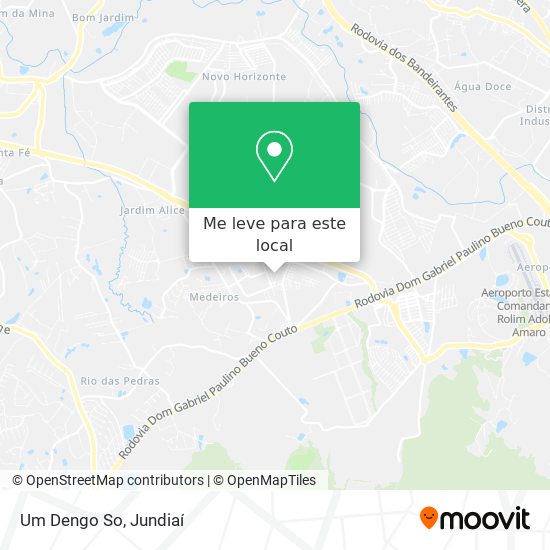 Um Dengo So mapa