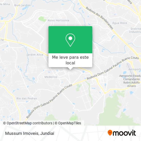 Mussum Imoveis mapa
