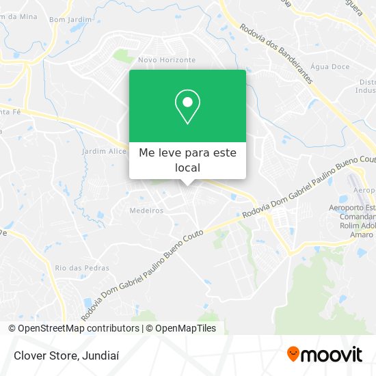 Clover Store mapa