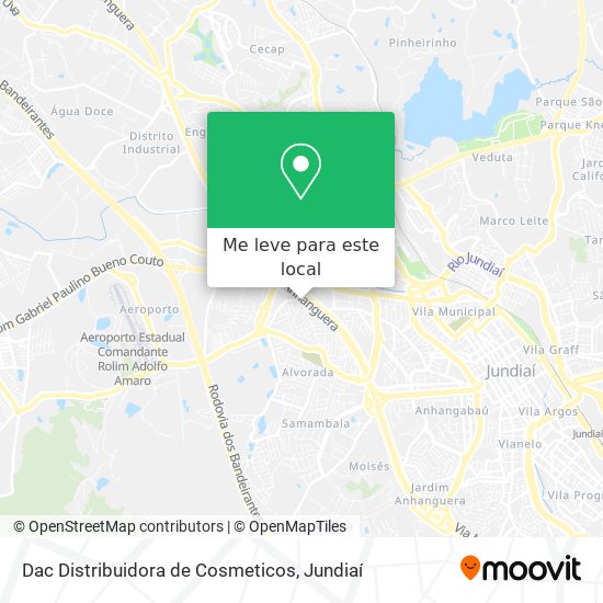 Dac Distribuidora de Cosmeticos mapa