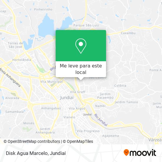 Disk Agua Marcelo mapa