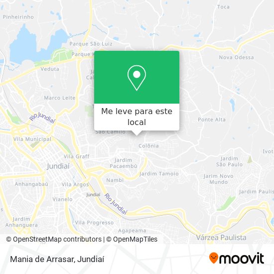 Mania de Arrasar mapa