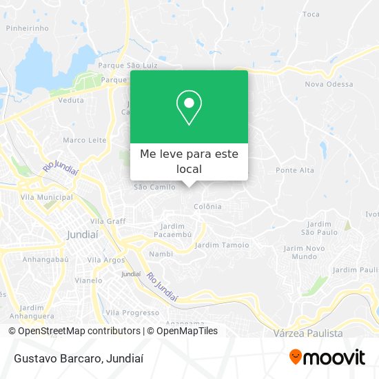 Gustavo Barcaro mapa
