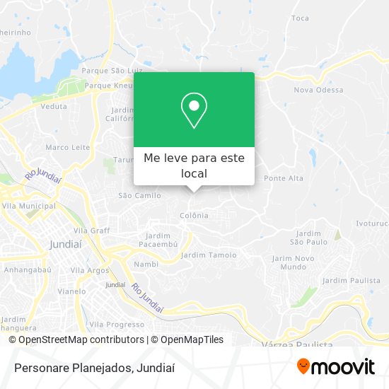 Personare Planejados mapa