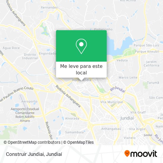 Construir Jundiai mapa