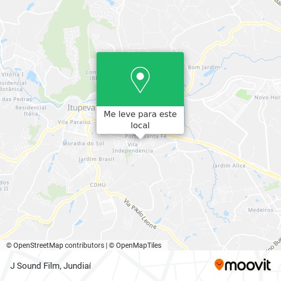 J Sound Film mapa
