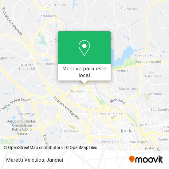 Maretti Veiculos mapa