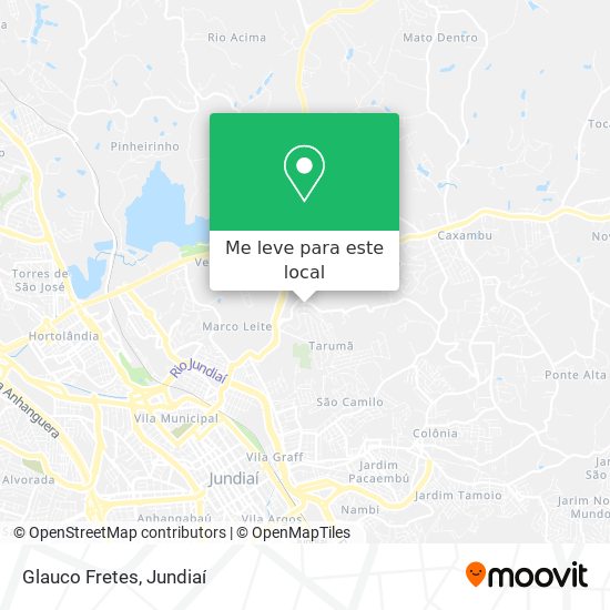 Glauco Fretes mapa