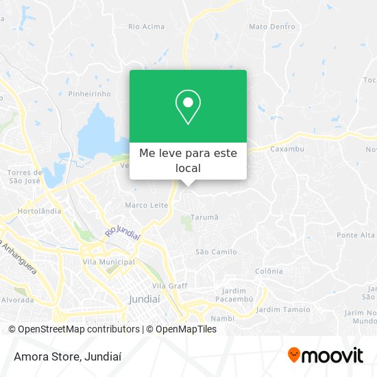 Amora Store mapa