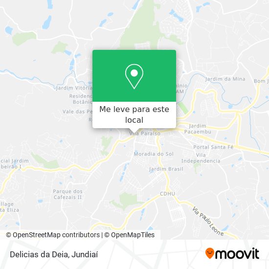 Delicias da Deia mapa