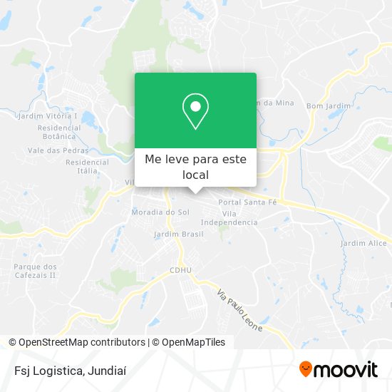 Fsj Logistica mapa