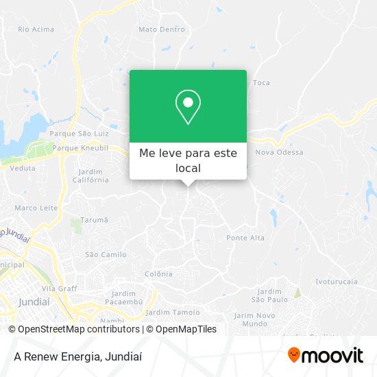 A Renew Energia mapa
