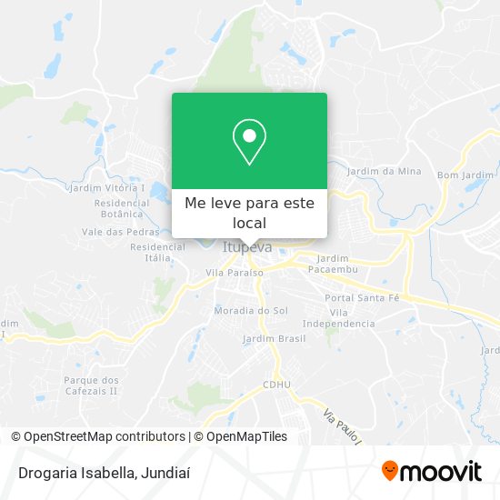 Drogaria Isabella mapa