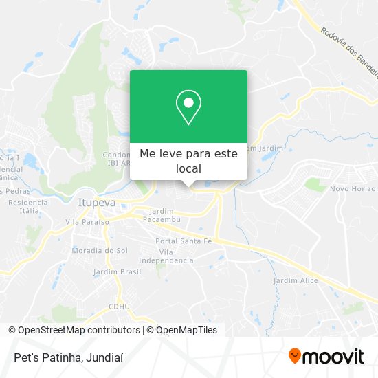 Pet's Patinha mapa