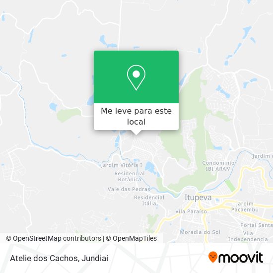 Atelie dos Cachos mapa