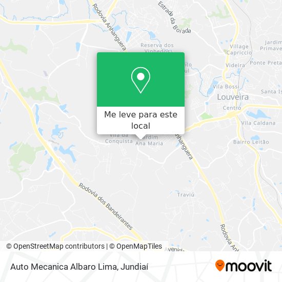 Auto Mecanica Albaro Lima mapa