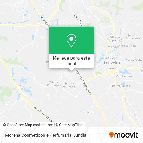 Morena Cosmeticos e Perfumaria mapa