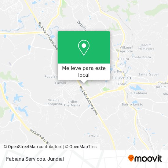 Fabiana Servicos mapa