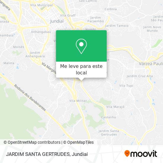 JARDIM SANTA GERTRUDES mapa