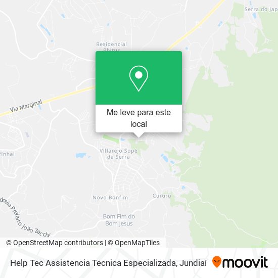 Help Tec Assistencia Tecnica Especializada mapa