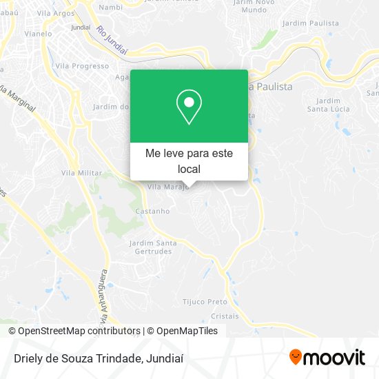 Driely de Souza Trindade mapa