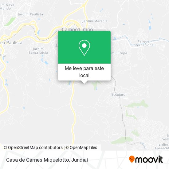 Casa de Carnes Miquelotto mapa