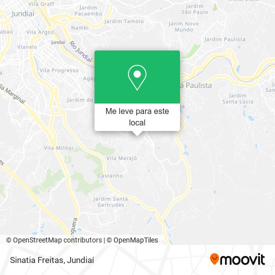 Sinatia Freitas mapa