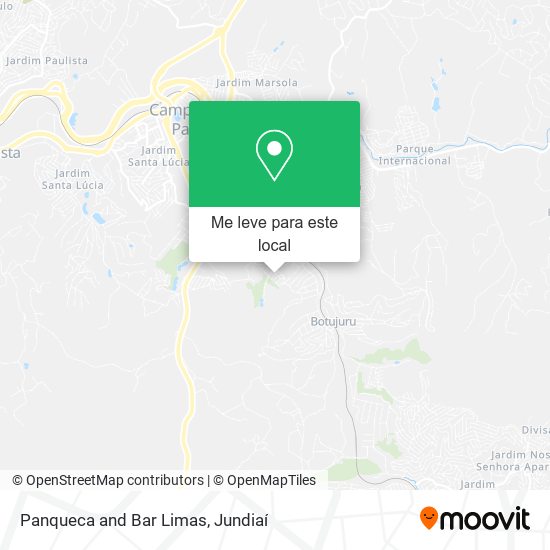 Panqueca and Bar Limas mapa