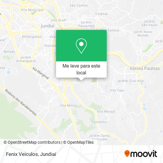 Fenix Veiculos mapa