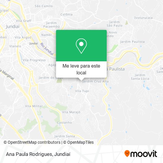 Ana Paula Rodrigues mapa