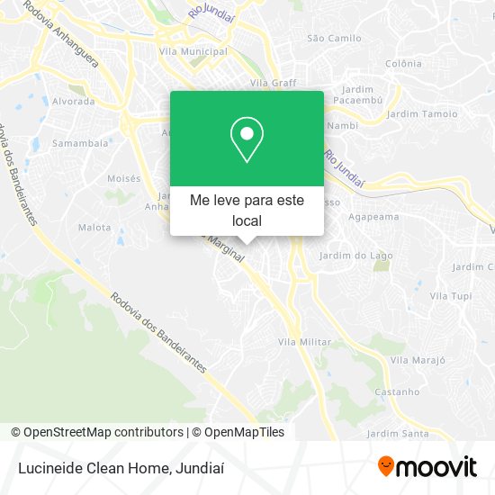 Lucineide Clean Home mapa