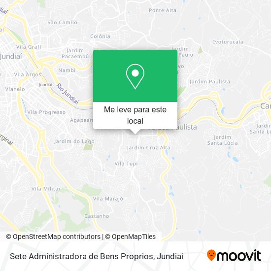 Sete Administradora de Bens Proprios mapa