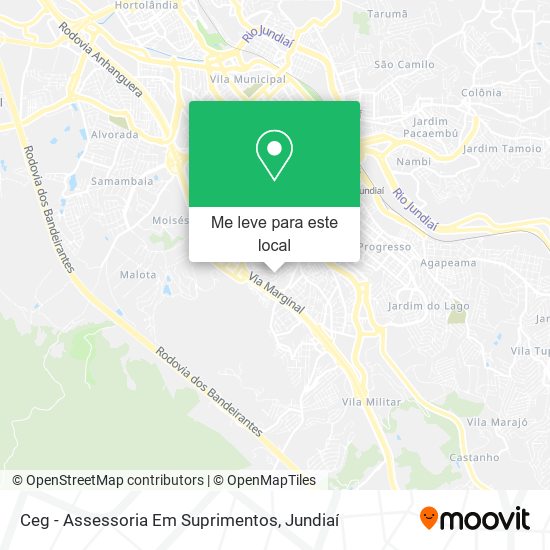 Ceg - Assessoria Em Suprimentos mapa