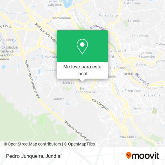 Pedro Junqueira mapa